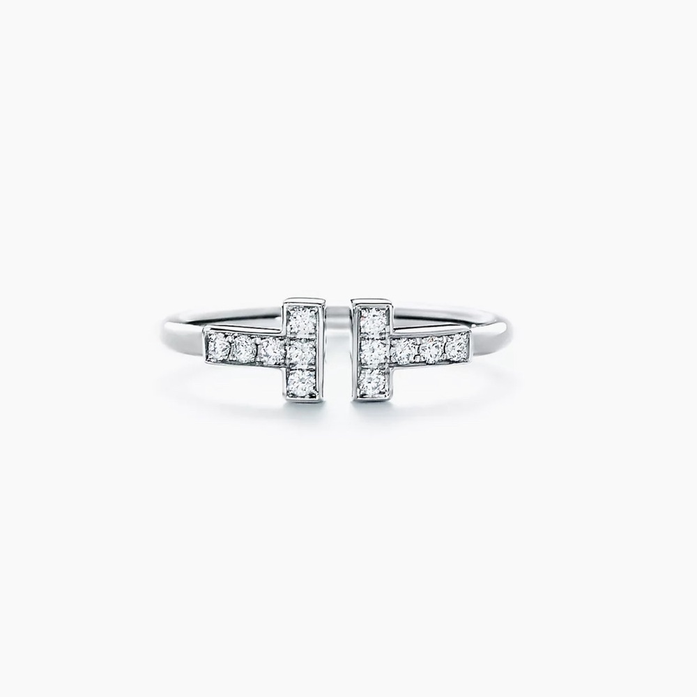 Brand new Tiffany ring with diamonds. Retails for $2,775
Have bag,box and papers